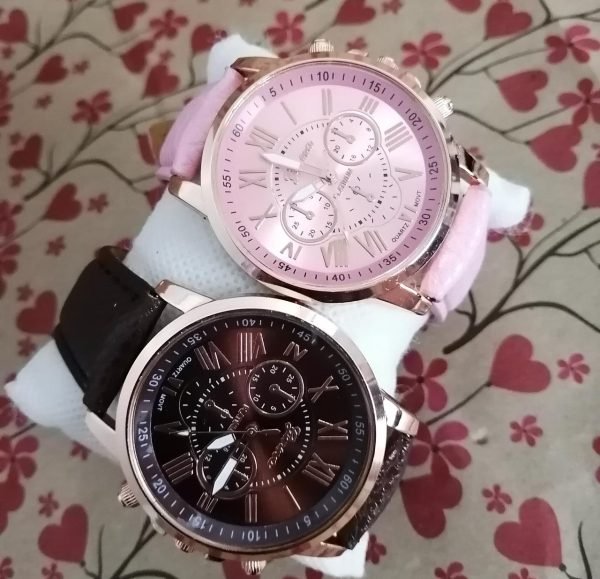 Reloj geneva negro 4