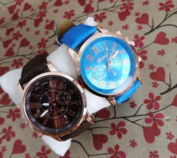Reloj geneva negro 5