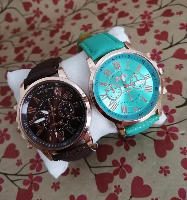 Reloj geneva negro 6