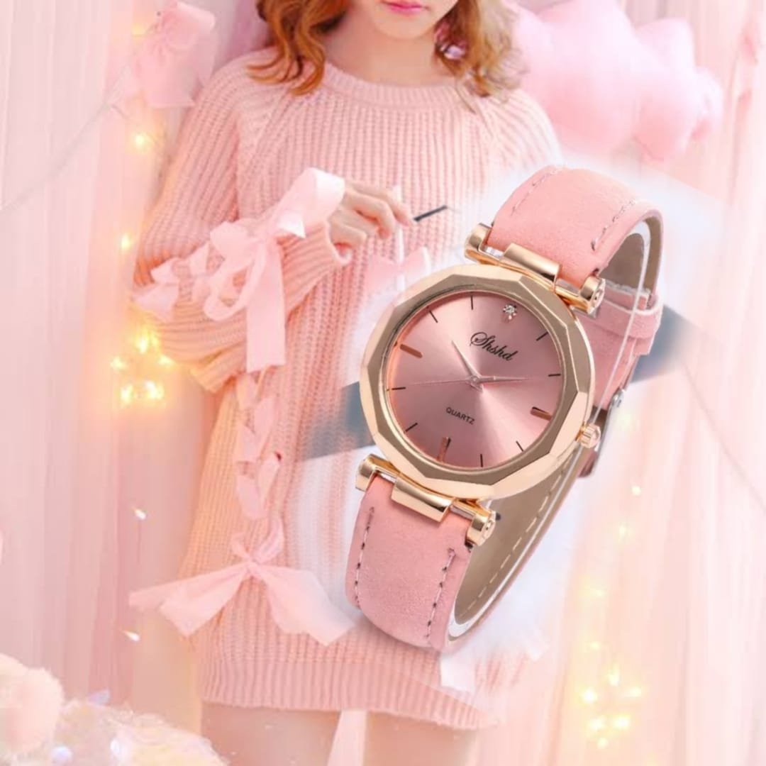 Reloj elegant Shshd palo de rosa Relodi