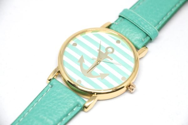 Reloj Ancla verde menta